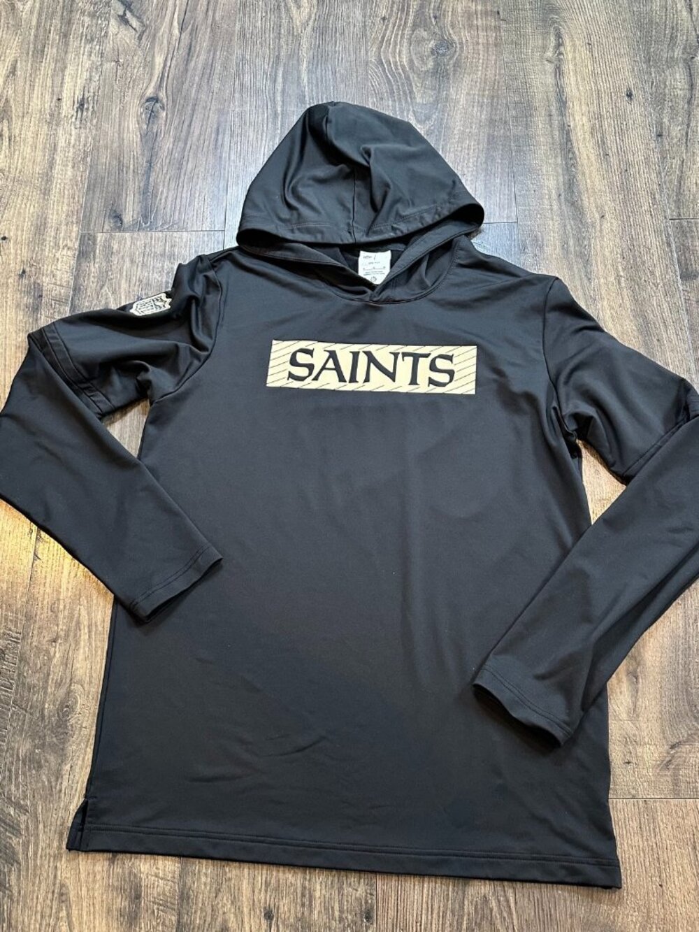 EUC Men's Saints Nike 2024/25 Sideline Performance Long Sleeve Hoodie T-Shirt, M